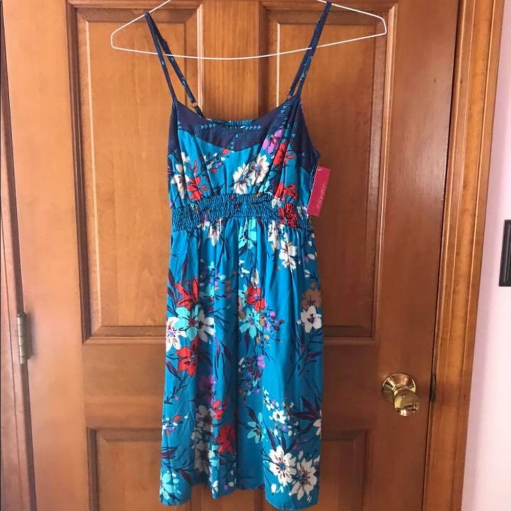 Blue Floral Dress